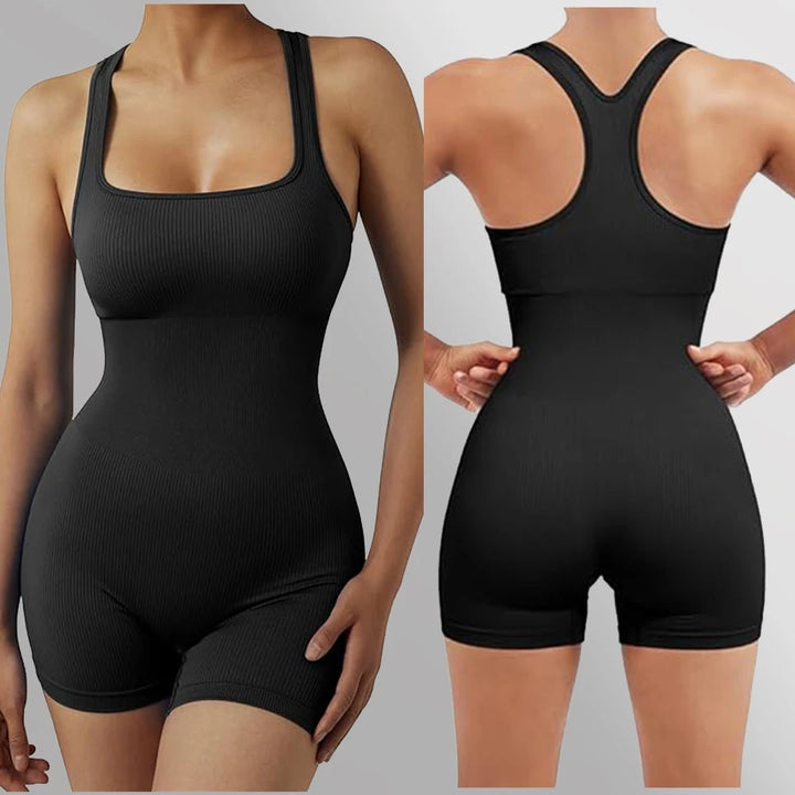 Seamless Bodysuiyts for Women  Contracted Tummy Control Rompers Sexy Sleeveless Backless  Yoga Sets Jumpsuits Women's Clothings