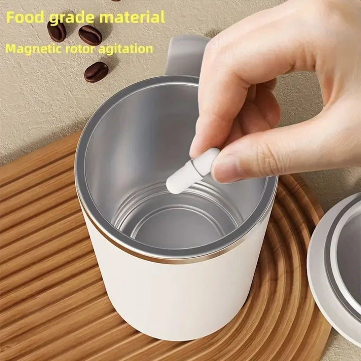 400ml Caneca de copo de agitação automática recarregável portátil café elétrico agitando aço inoxidável rotativo magnético ferramentas de beber