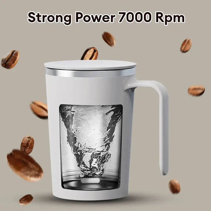 400ml Caneca de copo de agitação automática recarregável portátil café elétrico agitando aço inoxidável rotativo magnético ferramentas de beber